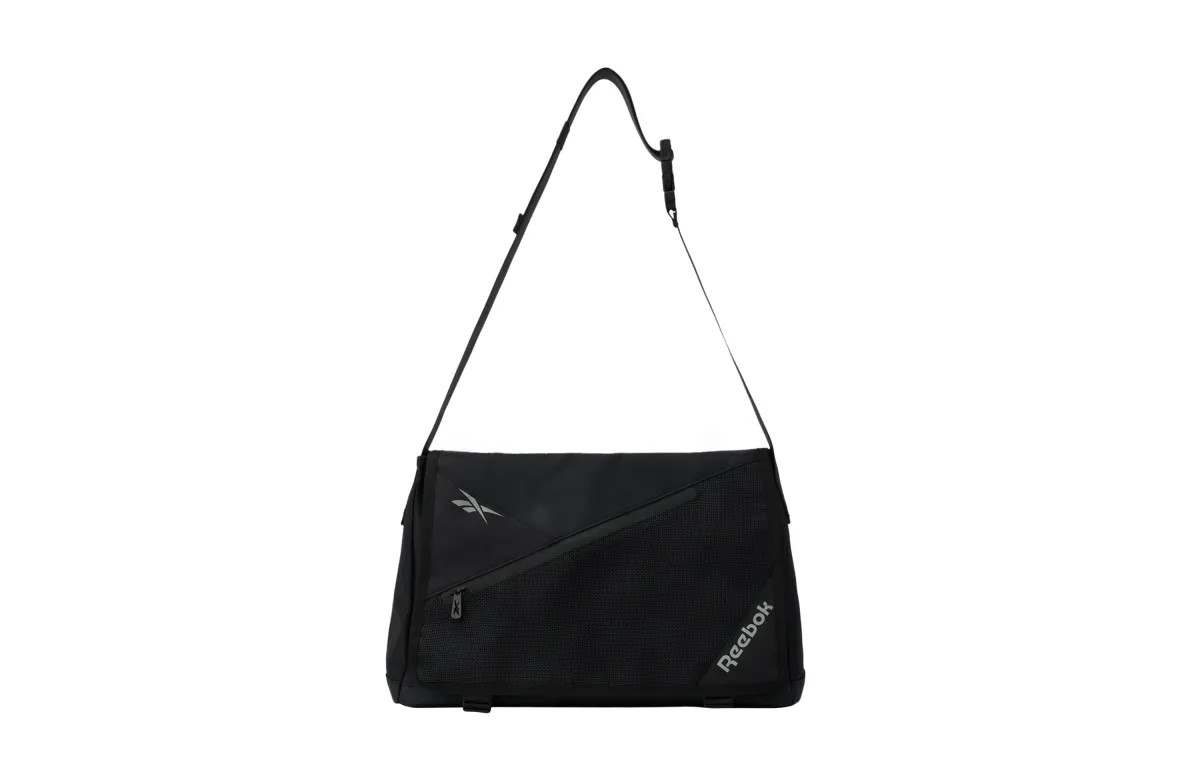 Reebok Fabric Crossbody Bags Regular Unisex Black