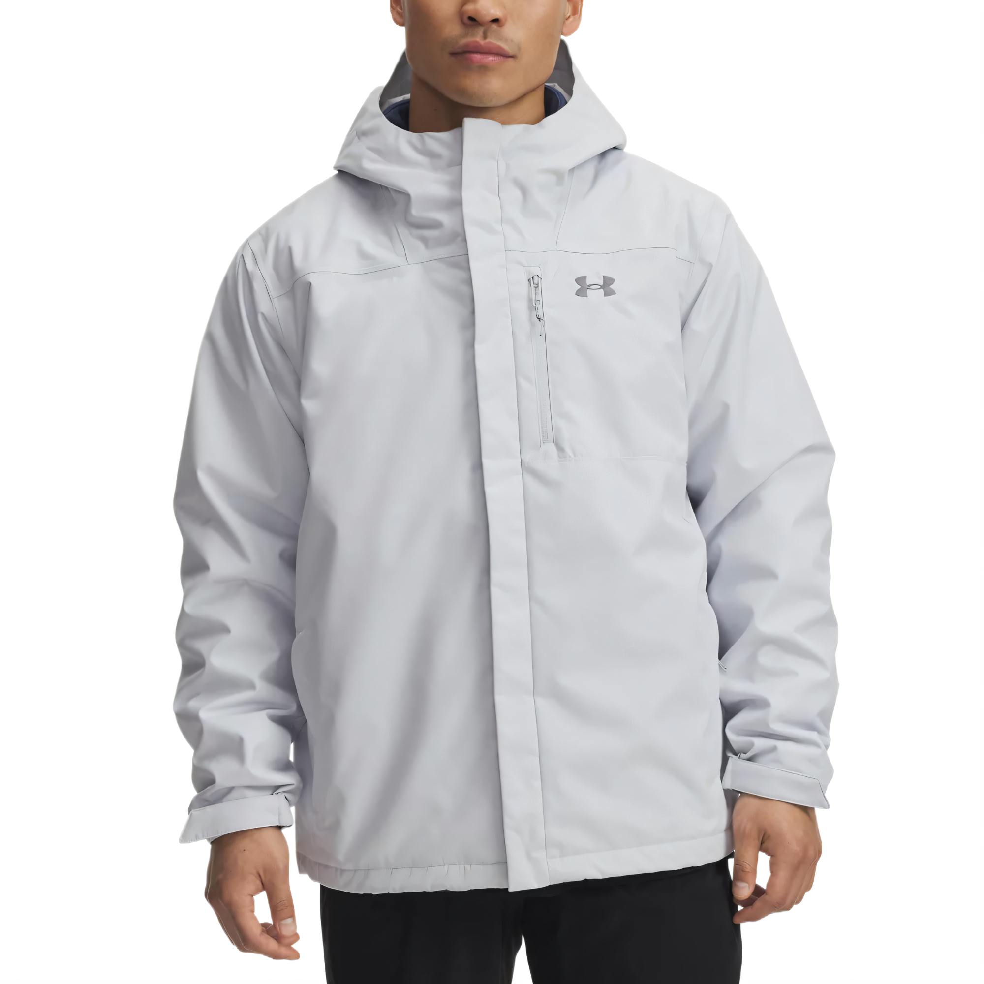 Мужская куртка Under Armour Porter 3-in-1 (серая)