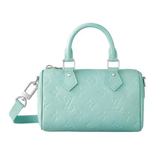 LOUIS VUITTON Nano Speedy Pearly Lagoon Turquoise