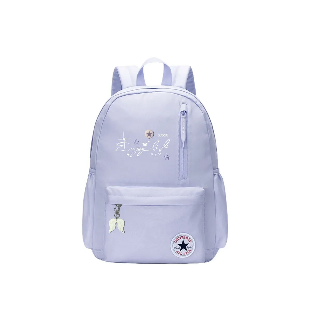 Converse Polyester Backpack Regular Women's Purple Photinia