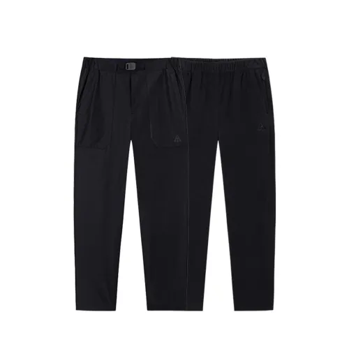 Anta Windbreaker Pants Men's Basic Black
