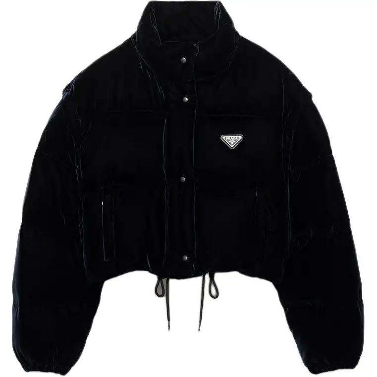 Prada velvet down jacket
