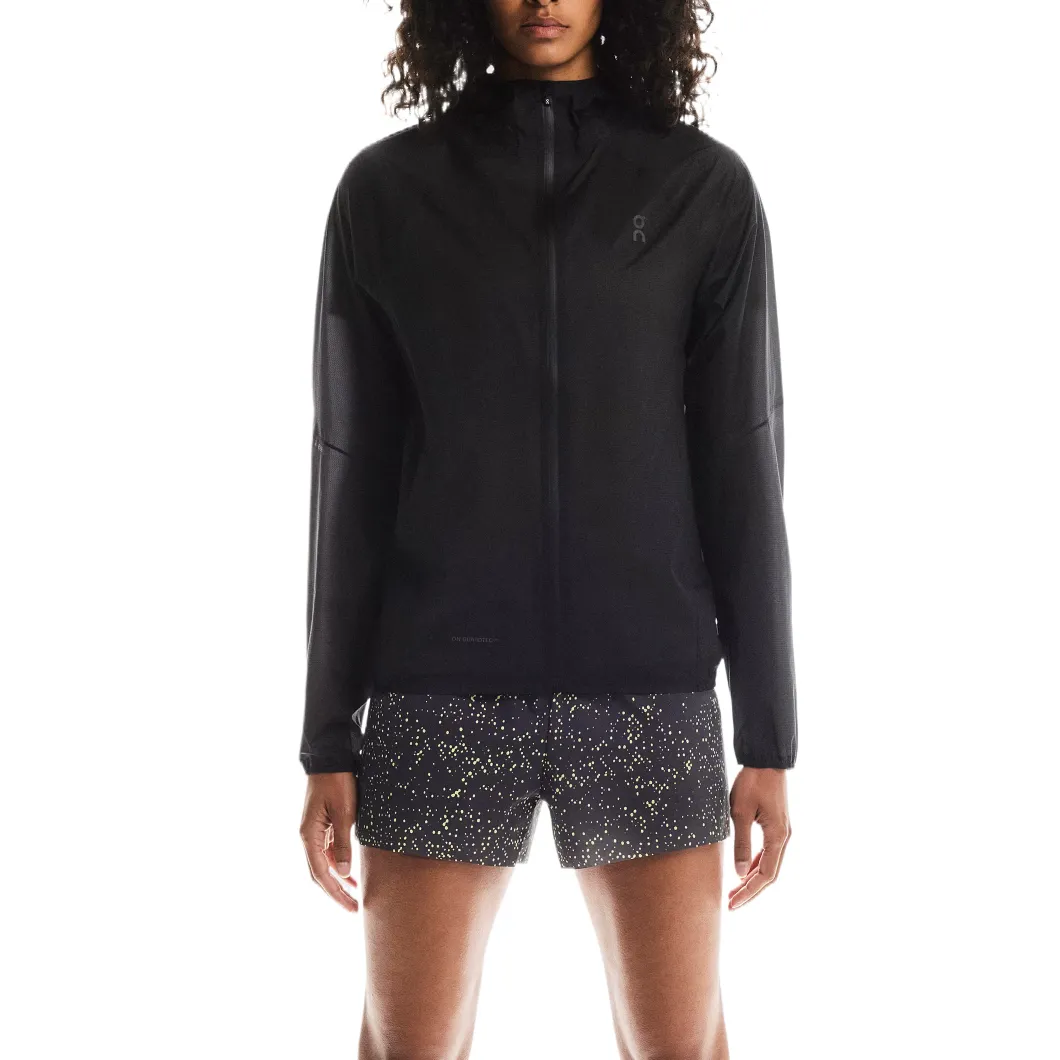 On Ultra Jackets Women's Black Hooded Moderate Other
