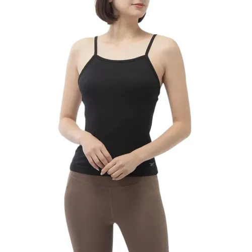Reebok Sleeveless Sports Shirts Women's Black Other