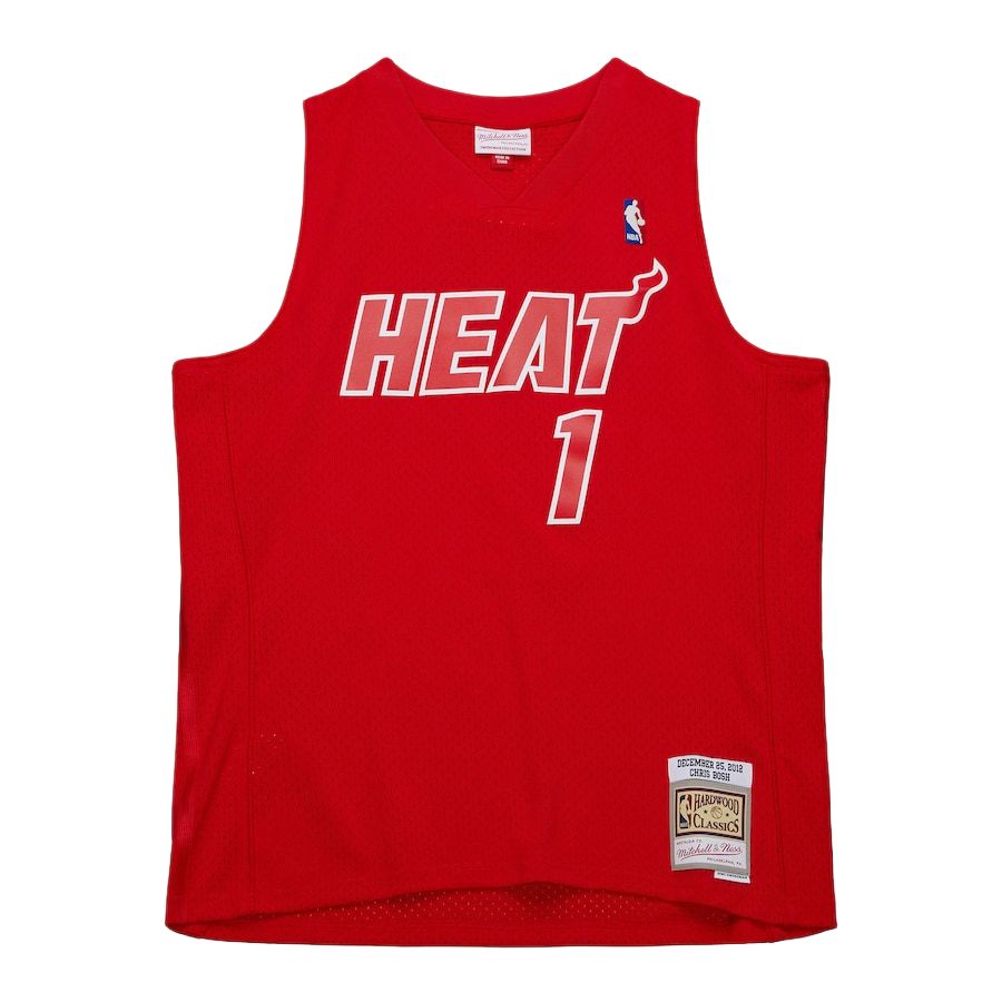Mitchell Ness Chris Bosh Swingman Basketball Jersey Men’s Red