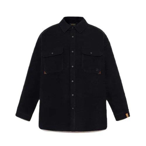 Timberland Shirts Men's Black Lapel Moderate