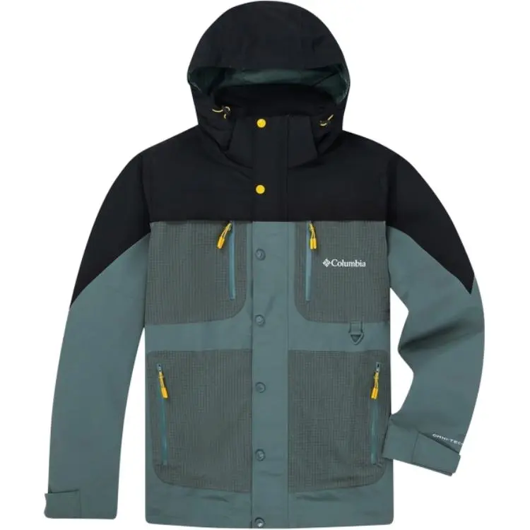 Columbia Transit Hiking Waterproof And Windproof To Keep Warm Windbreaker Jacket Men's