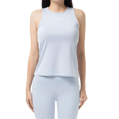 Reebok Sleeveless Sports Shirts Women's Blue