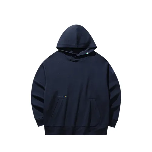 ANTA Sweatshirts Men's Zeus Blue Hooded Moderate Regular