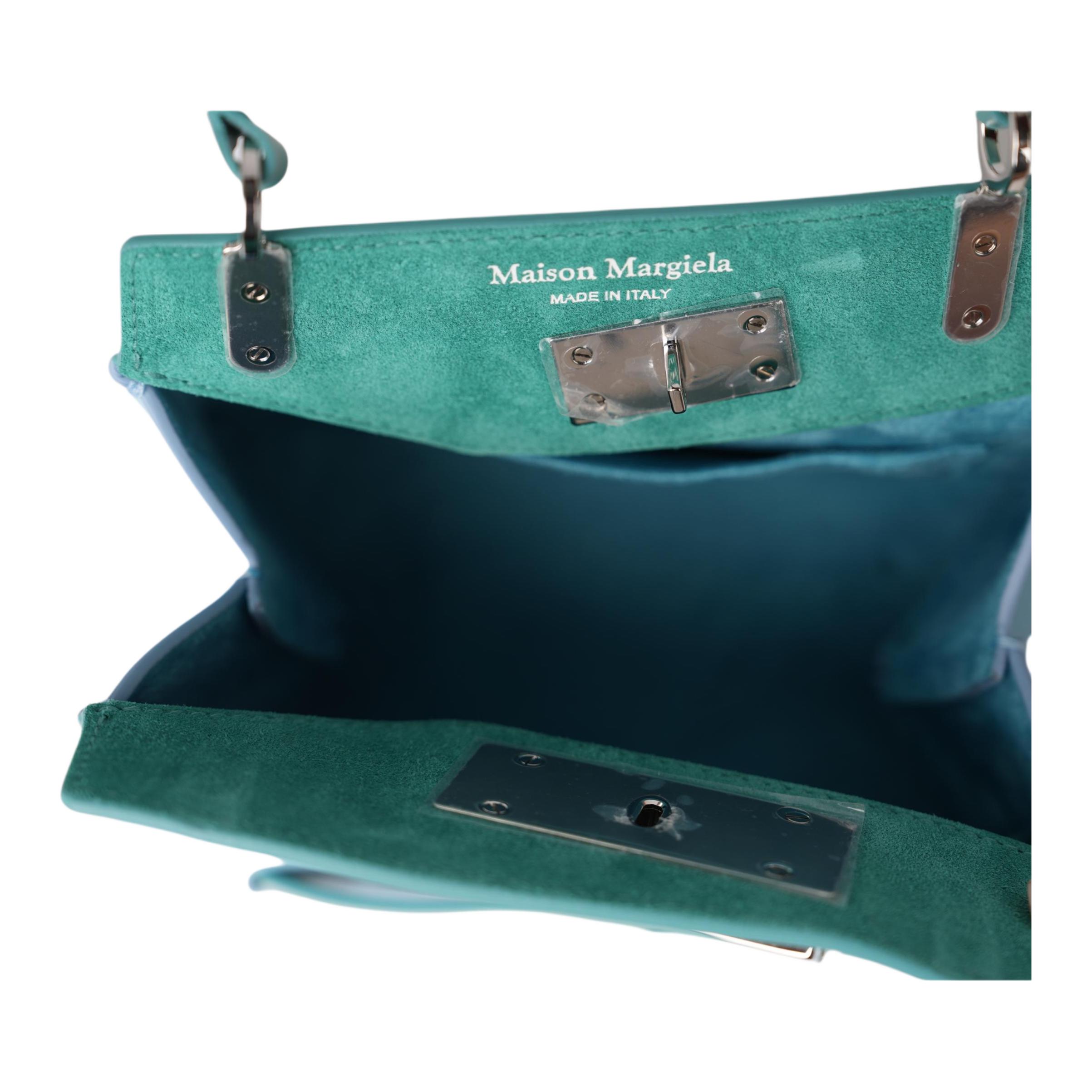 Женская сумка Maison Margiela Snatch (зеленая) — фото 5