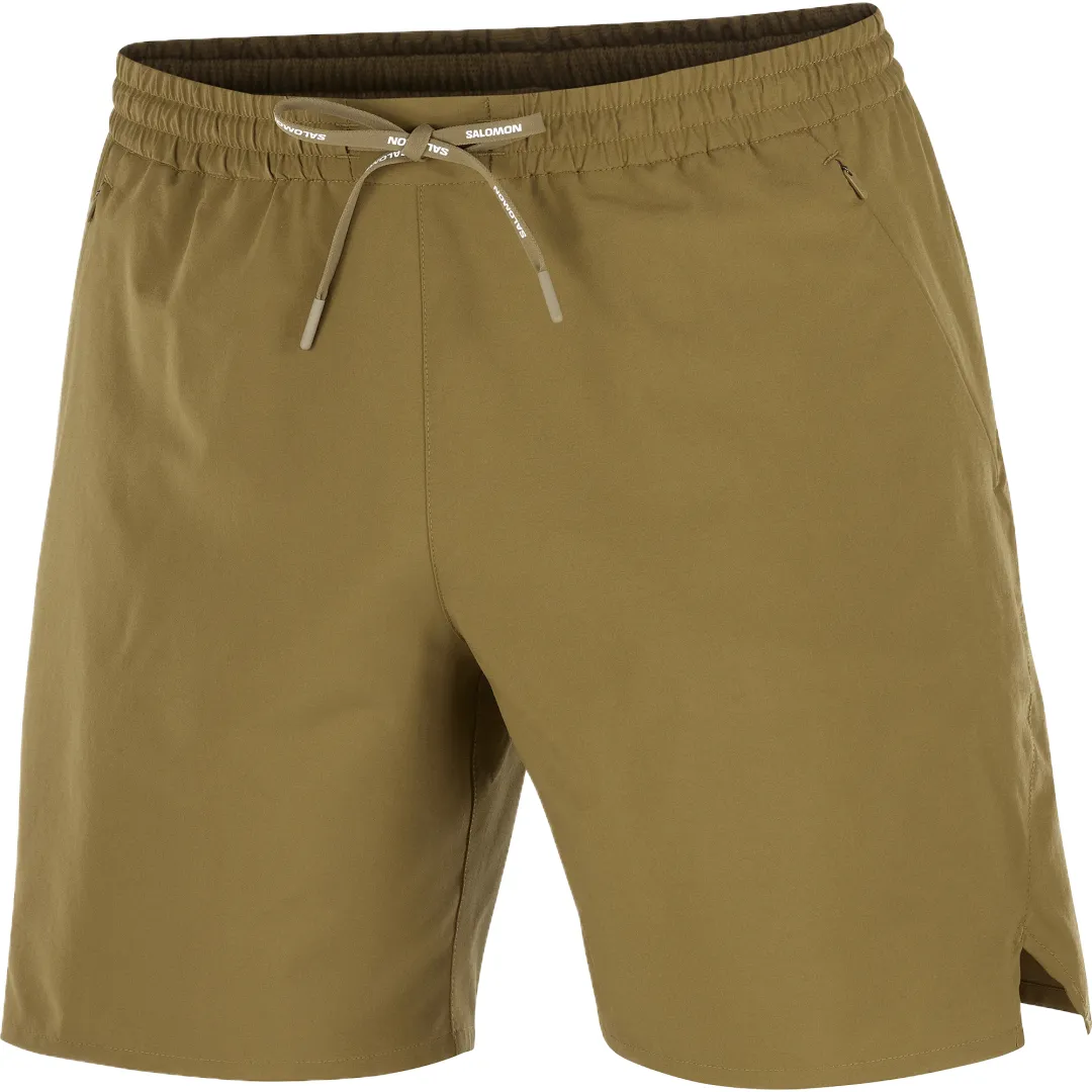 SALOMON Sports Shorts Men's Bright Olive