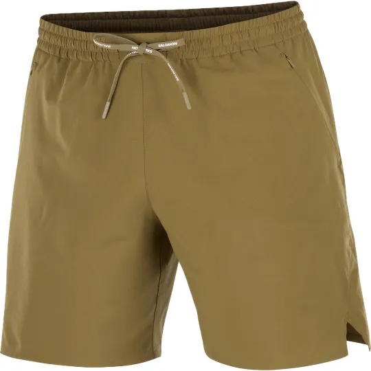 SALOMON Sports Shorts Men's Bright Olive