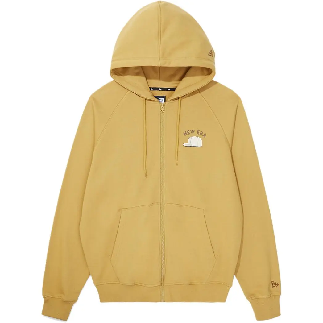 New Era Sweatshirts Unisex Yellow Hooded (Non-detachable) Moderate