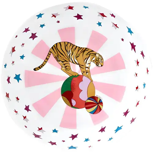 HERMES Hermès Ceramic Circus Series Round Cereal Plate Plate/Plate