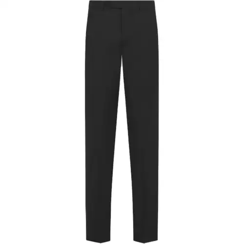 DIOR Casual Pants Men's Black Moderate Slim Fit Pants