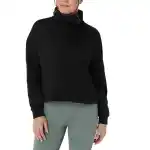 ASICS NAGINO Sweaters Women's Black Turtleneck Moderate Other