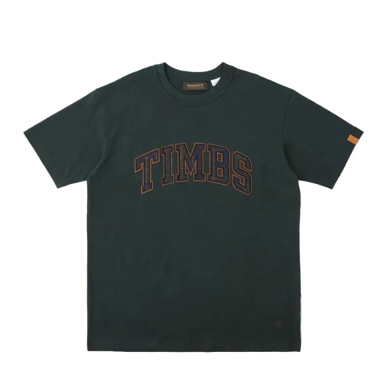 Timberland T Shirts Unisex Green Crew Neck Moderate