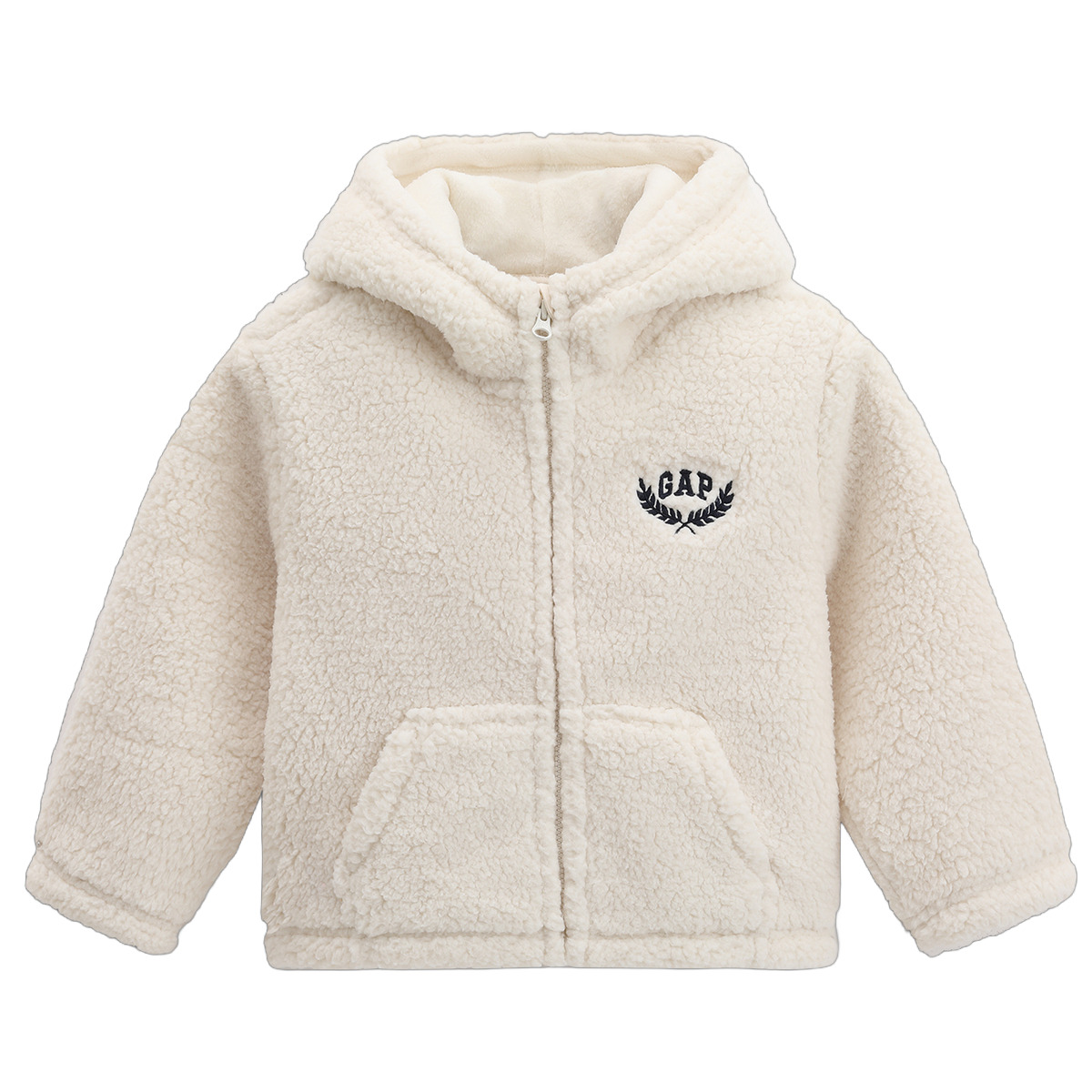 Детская толстовка GAP logo (бежевая)