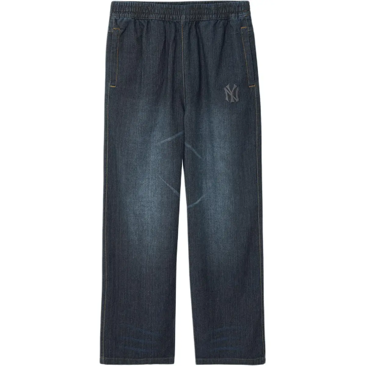 New Era Jeans Unisex Black Moderate Wide Leg Pants