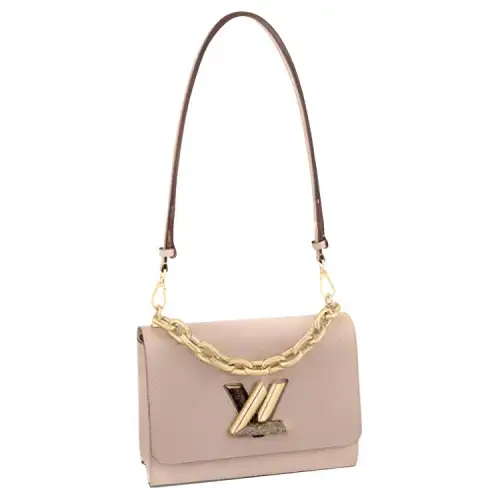 LOUIS VUITTON Twist EPI Leather Twist Bag, Shoulder Bag, Crossbody Bag, Handbag Medium Women's Pink Wax Color