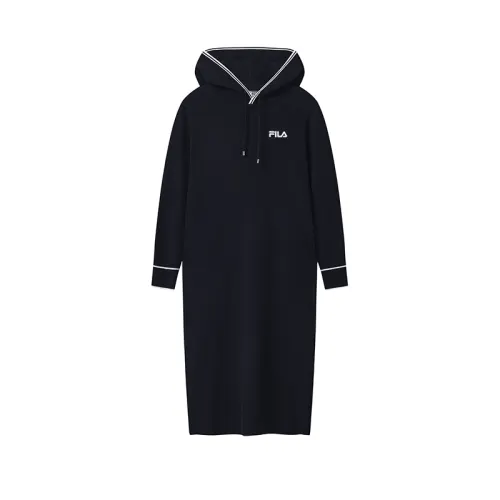 FILA Heritage Long Sleeved Dress Women's Legend Blue