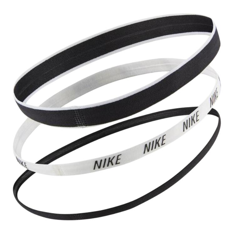 Повязка на голову Nike 3 в 1 (черно-белая) — фото 3