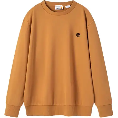 Timberland Sweatshirts Men's P57 Wheat Crew Neck Moderate Regular