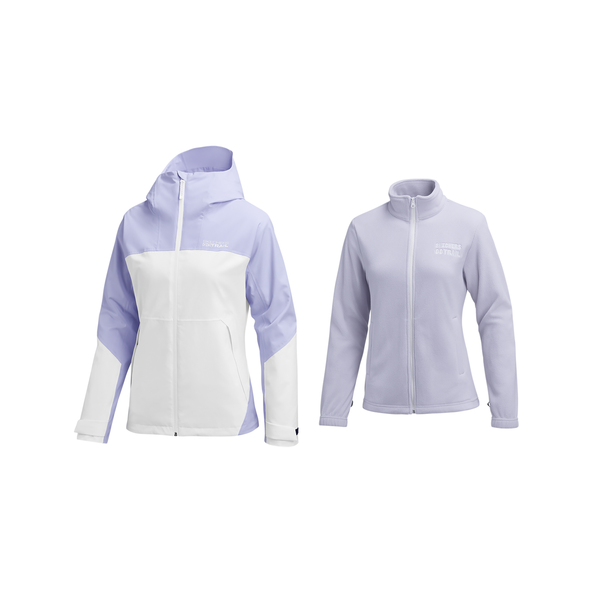 Женская куртка Skechers 3-in-1 Jacket (лиловая)