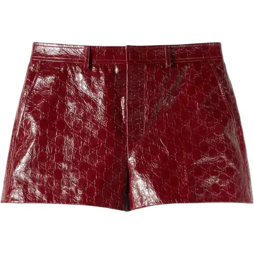 GUCCI SS24 Casual Shorts Women's Red