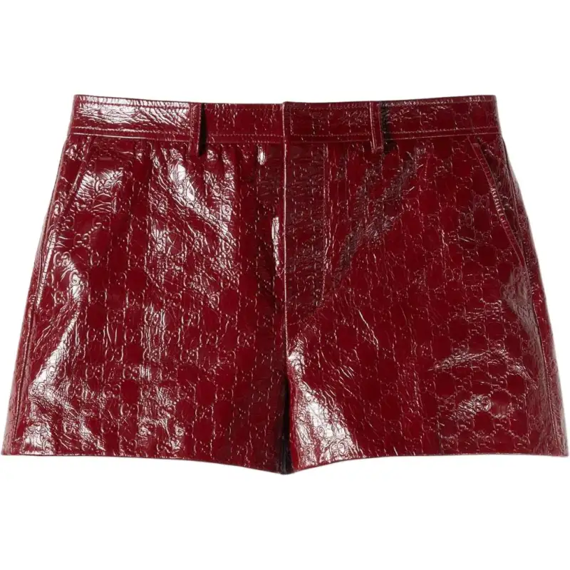 GUCCI SS24 Casual Shorts Women's Red