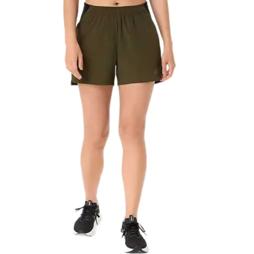 ASICS Sports Shorts Women's Multicolor, Brown Sandstone Moderate