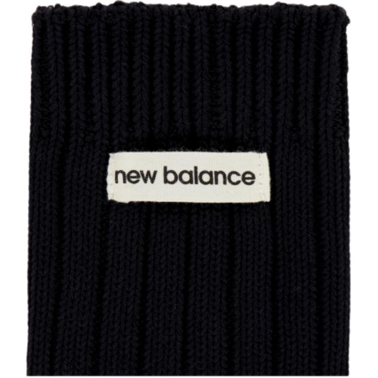 New Balance Crew Socks Unisex 1 Pack Black