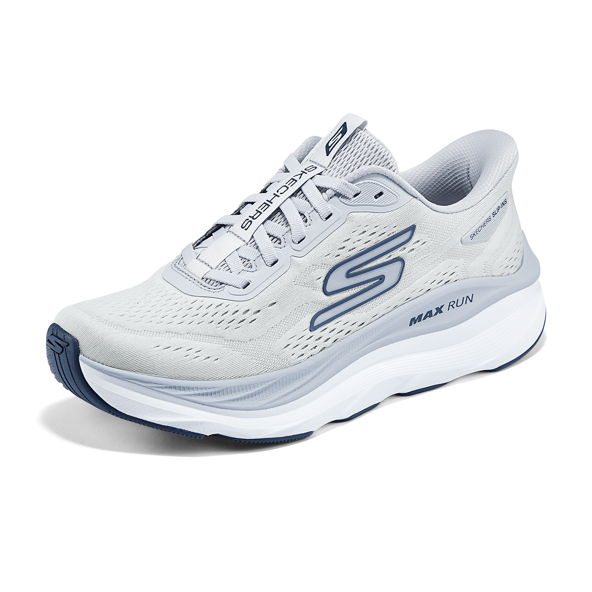 Skechers MEN’S GO Breathable Low top Running Shoes Men’s Gray