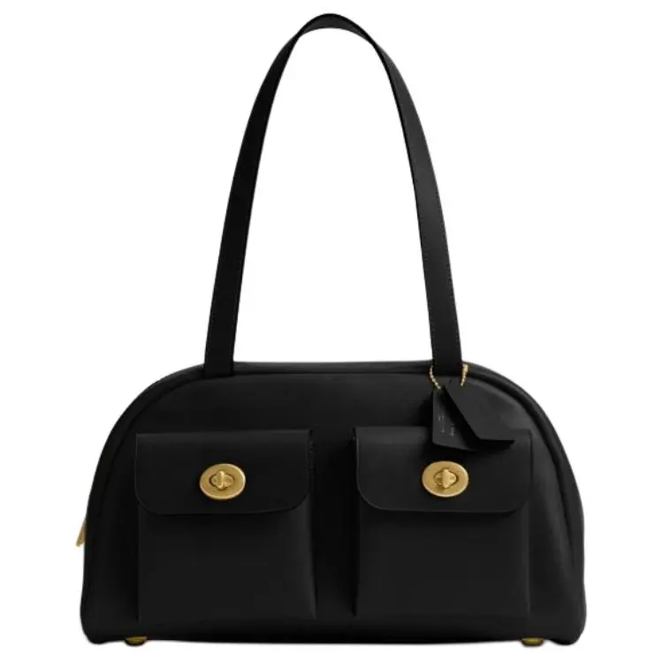 COACH Originals Cow Leather Handbag Large Women's Black