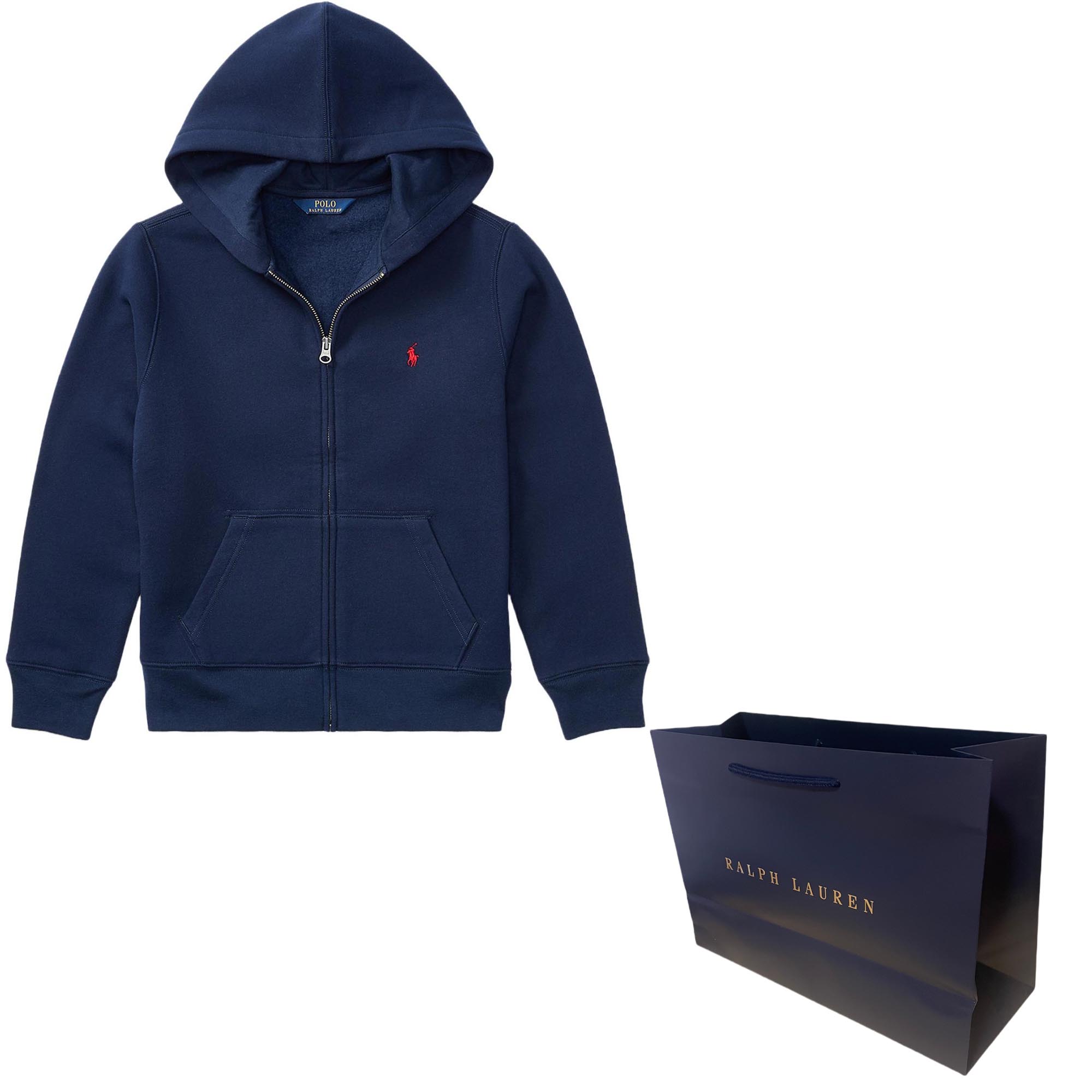 Polo Ralph Lauren Navy Hoodie 323547626-001 — купить одежду