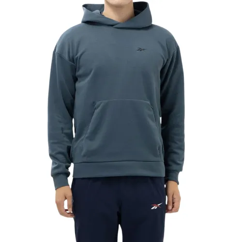 Reebok Sweatshirts Men's Blue Hooded Moderate
