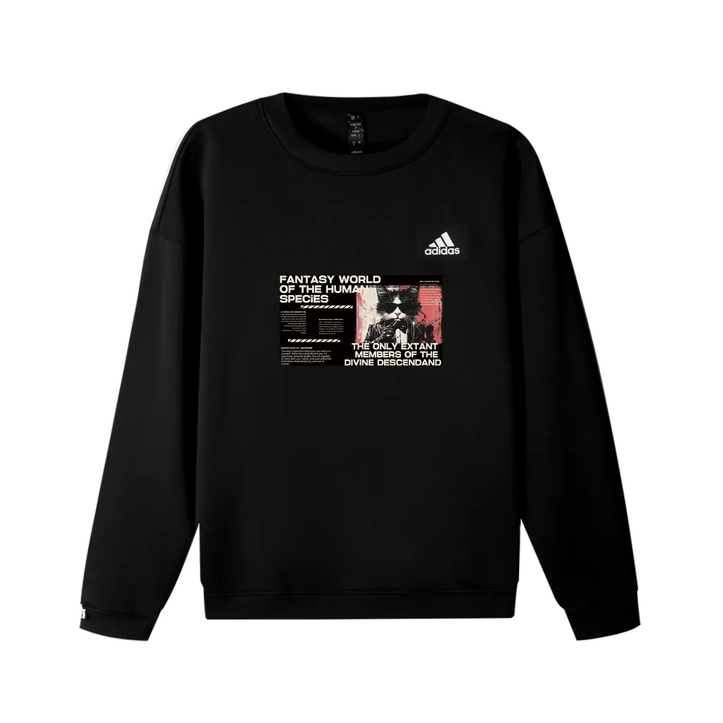 Adidas LABEL Sweatshirt Unisex Black