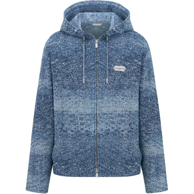 Dior Drawstring Zip-Up Jacket