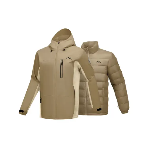 Skechers Windbreaker Jacket Men's Coffee Brown