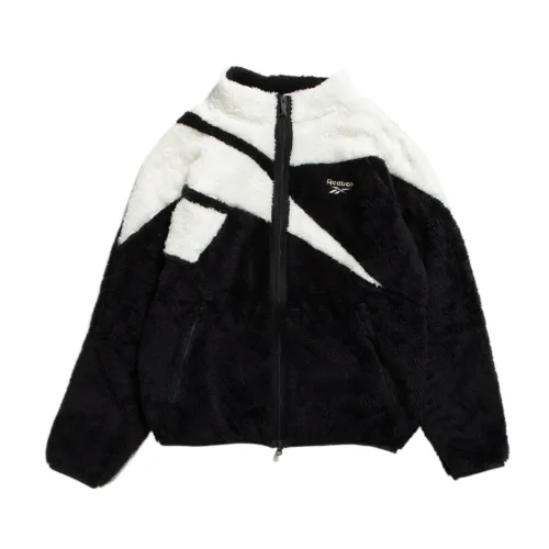 Reebok Jackets Men's Black Stand Collar Moderate Other