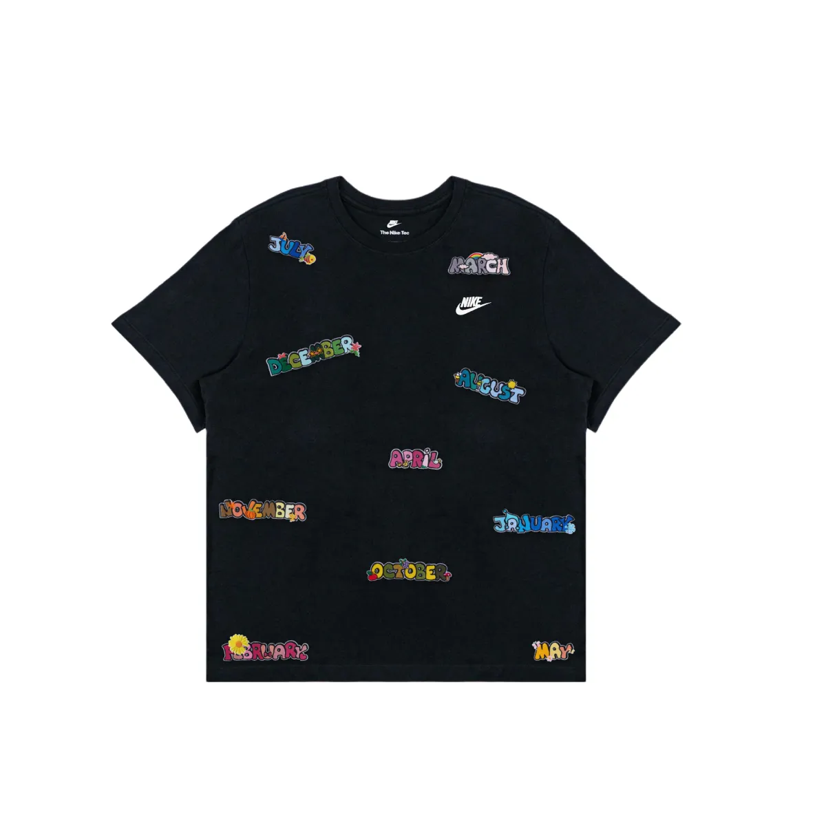 Nike T-Shirts Men's Crew Neck Moderate