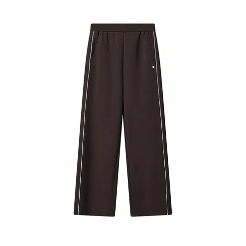 FILA WHITE Casual Pants Women's Black