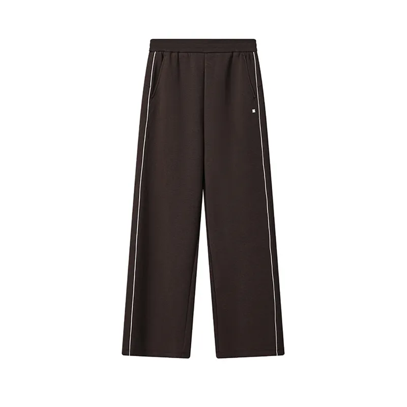 FILA WHITE Casual Pants Women's Black