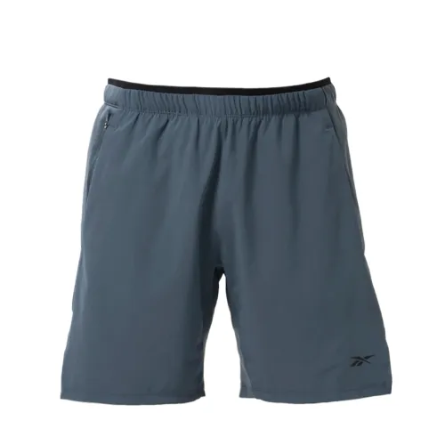 Reebok Sports Shorts Men's Blue Hoop Moderate