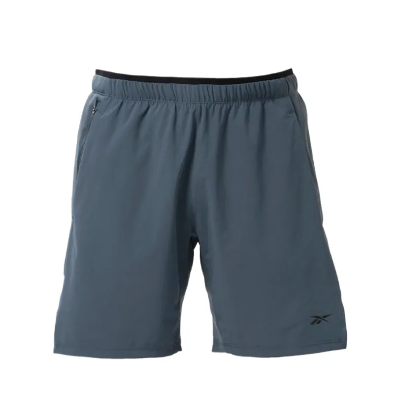 Reebok Sports Shorts Men's Blue Hoop Moderate