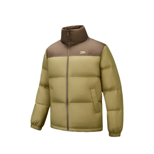 Anta Down Jacket Men's Withered Pine Green