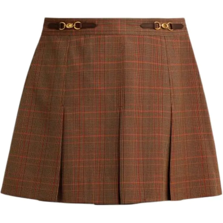 COACH FW25 Casual Short Skirts Women's