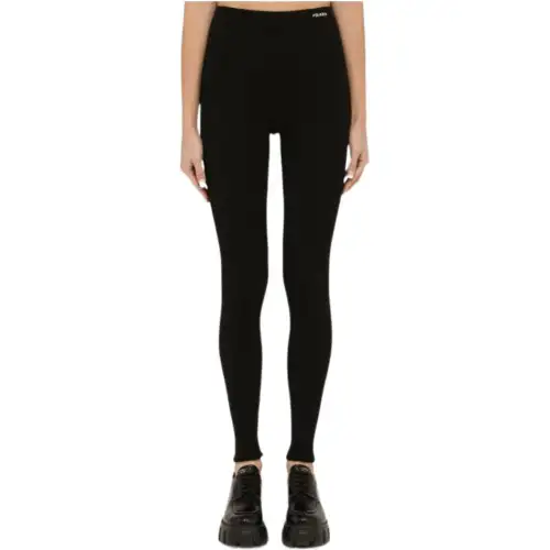 PRADA FW23 Leggings Women's Black