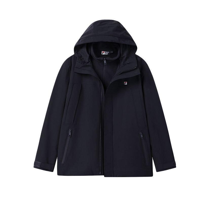 Мужская ветровка Fila Heritage Jacket (синяя)