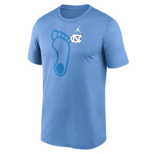 Jordan North Carolina Campus Legend Shadow Logo Men's Jordan Brand College Pullover Hoodie